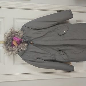Girls winter coat, Gray Size 14/16